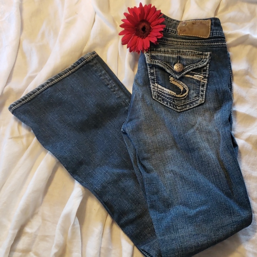 Silver Jeans, size 26w/32l